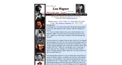 Desktop Screenshot of louwagner.com